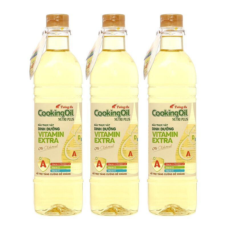 Dầu ăn Tường An Nutri Plus chai 1 lít