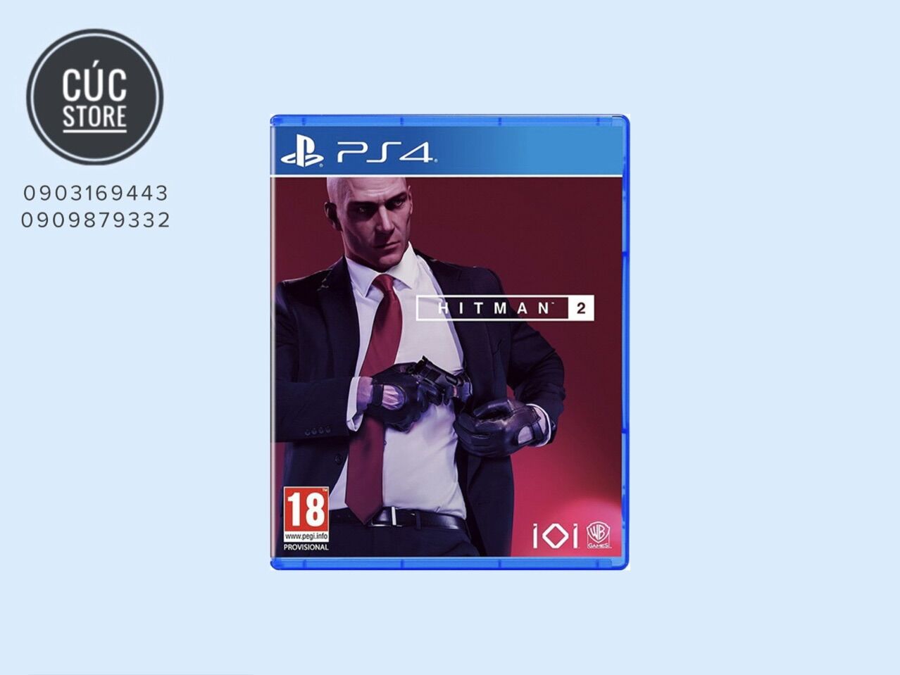 Đĩa chơi game ps4: hitman 2
