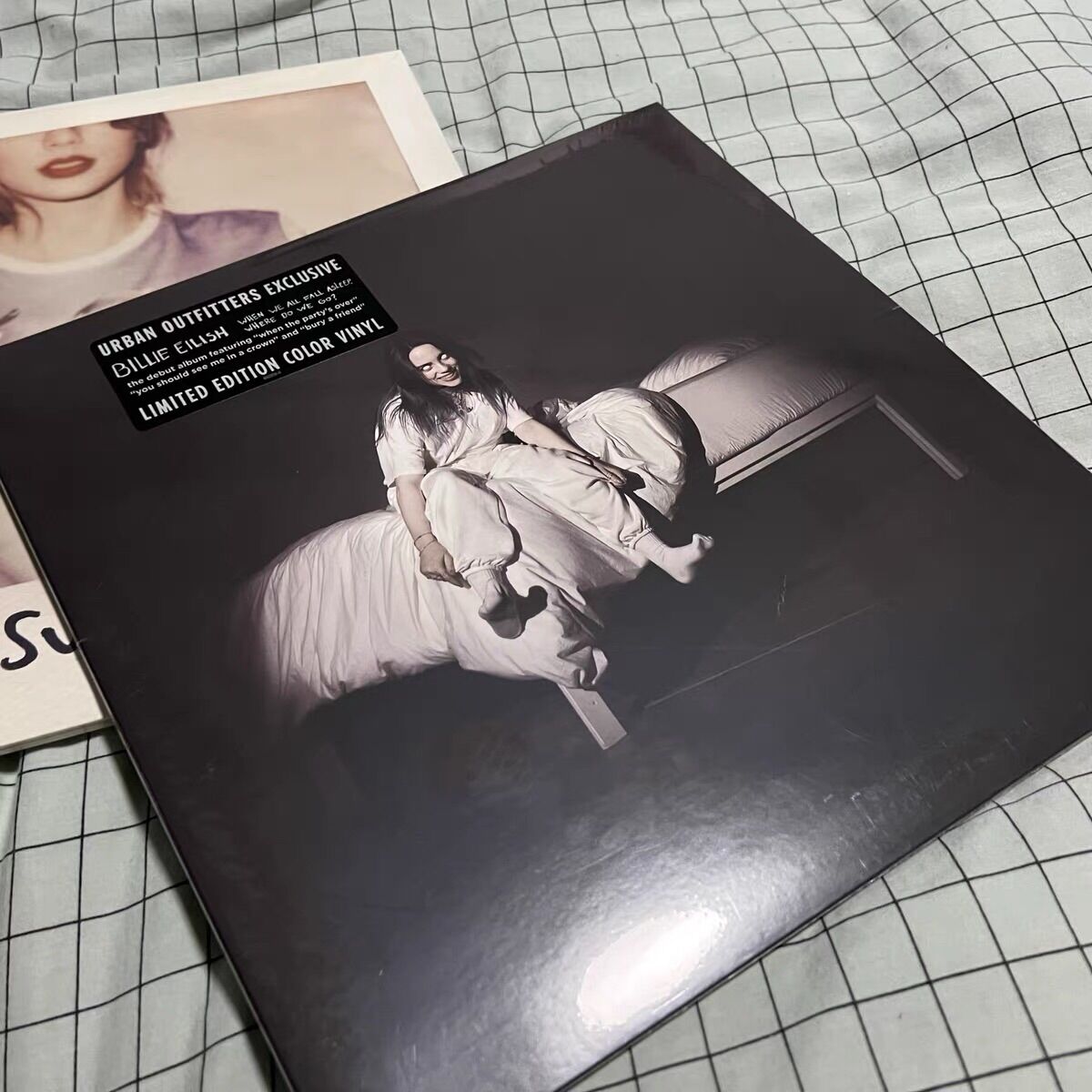Đĩa nhạc than Billie Eilish When we all fallasleep 12 inch