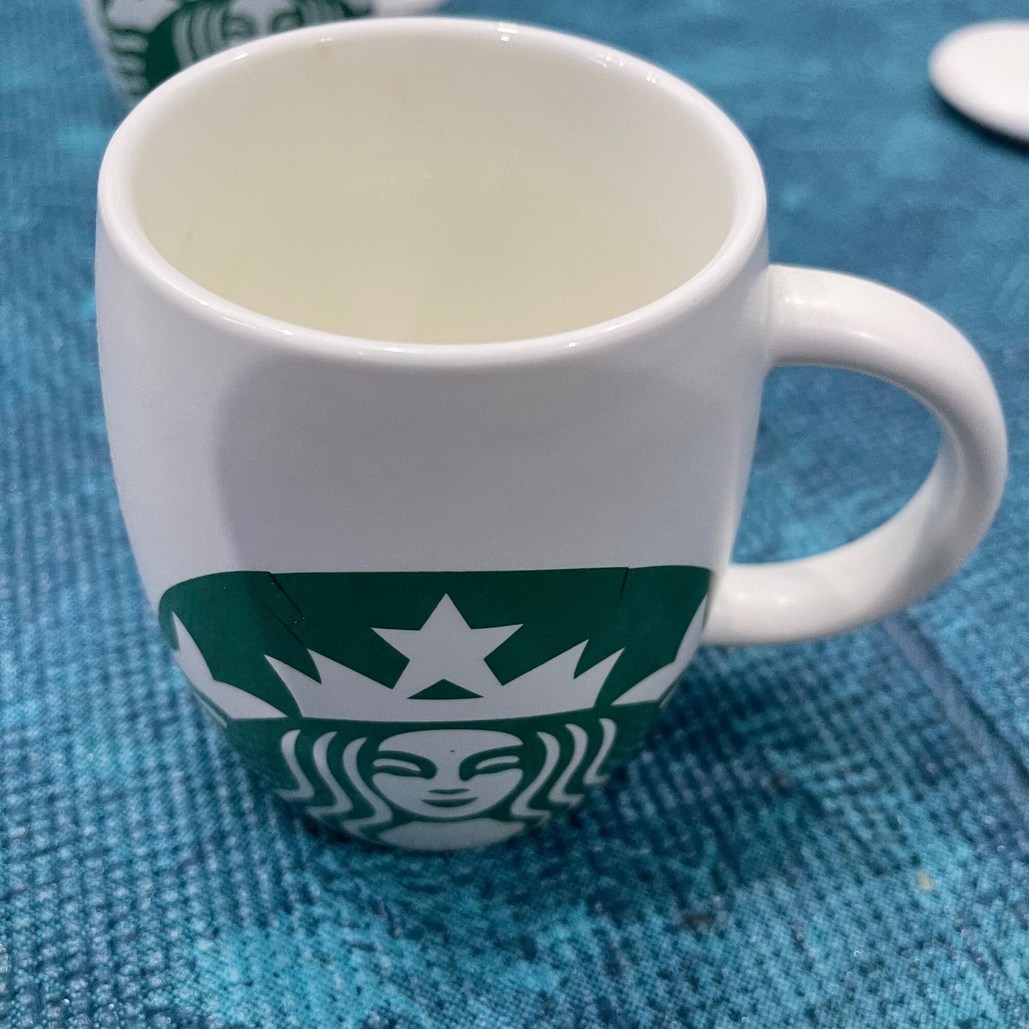 Cốc cafe sứ Starbucks có nắp cốc Cà Phê Coffee Mug