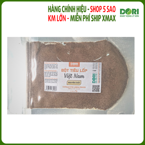 Bột tiêu lốp nguyên chất - dori thơm thơm - 10g 25g 70g 500g