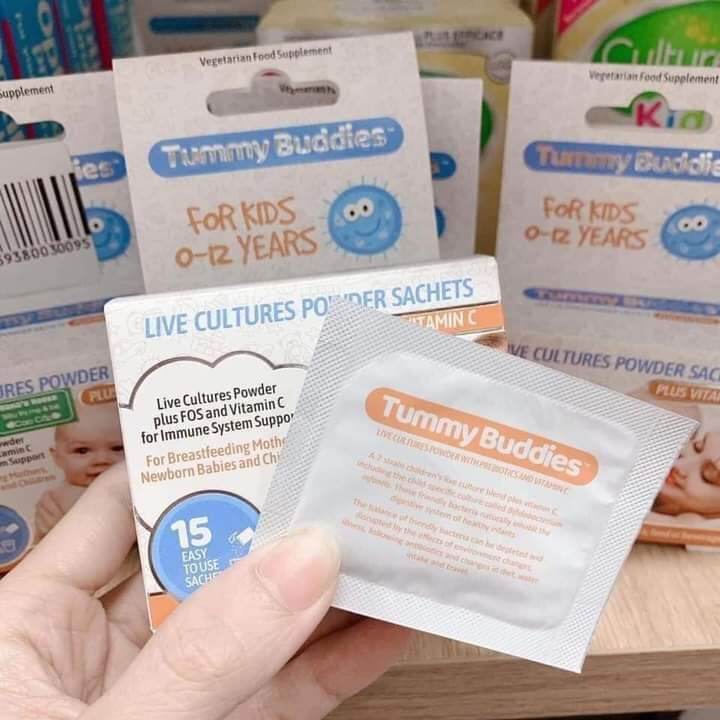 Hcm - tăng đề kháng cho bé tummy buddies 30 gói