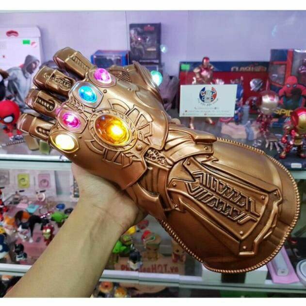 [ găng tay]  Mô Hình Găng Tay Vô Cực Thanos có đèn led