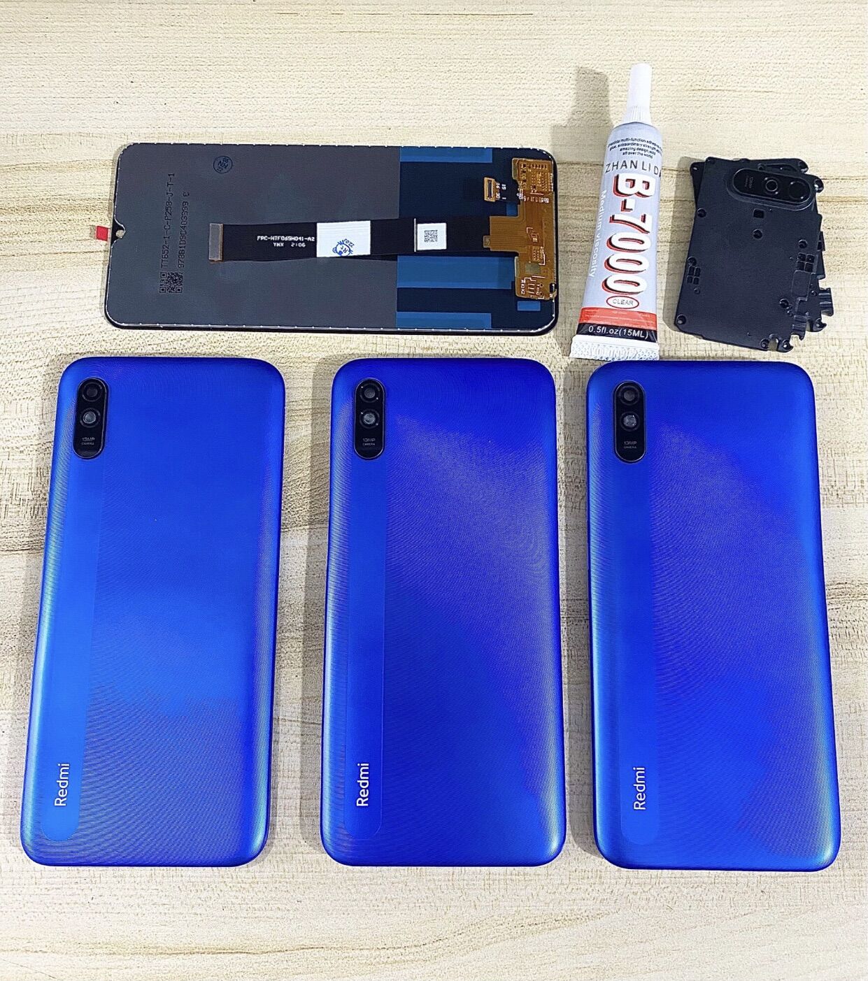 Combo màn hình + bộ vỏ sườn xiaomi redmi 9a zin hàng cao cấp.