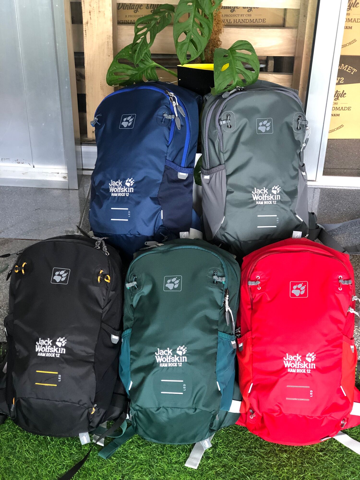 Balo du lịch, dã ngoại leo núi Jack Wolfskin Ham Rock 12