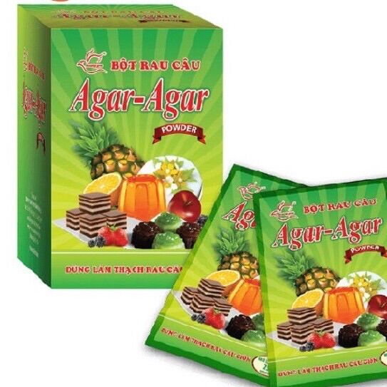 Bột làm rau câu giòn siêu ngon 25g/gói