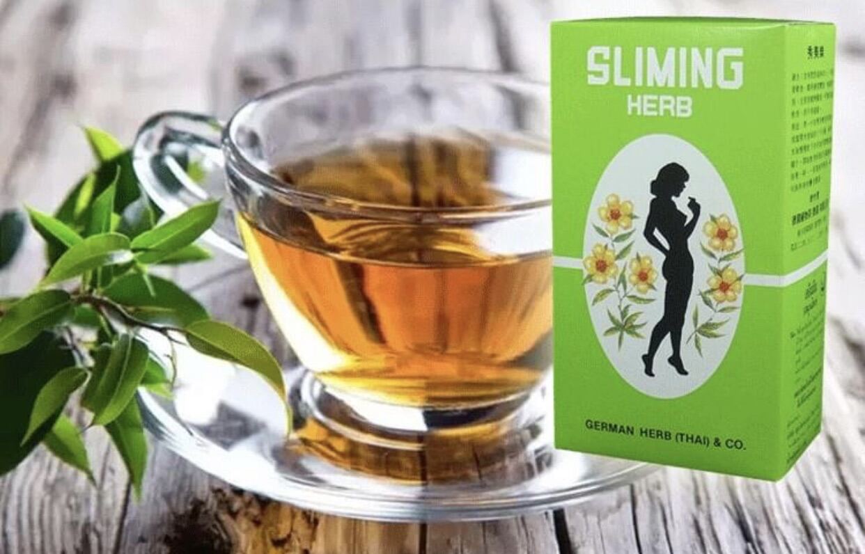 Trà giảm cân Slimming Herb thailand 100%