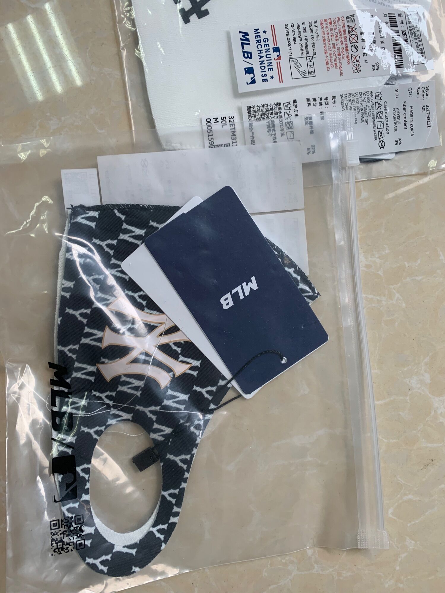 Khẩu trang MLB LA NY cao cấp hàng full tag