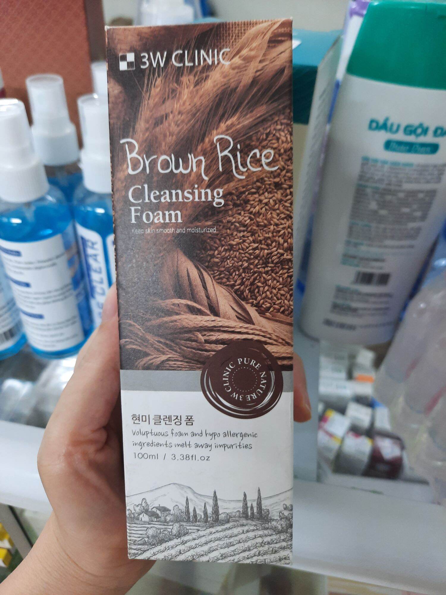 Sữa rửa mặt cám gạo