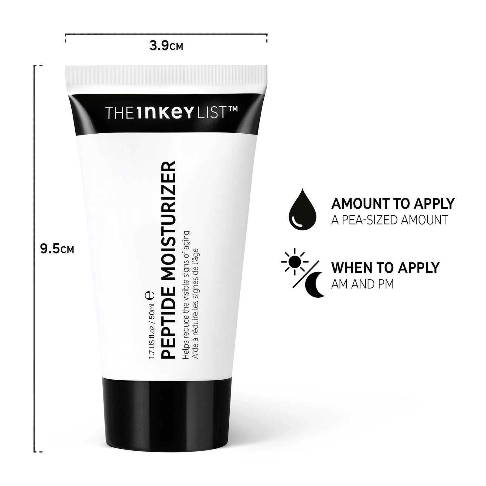 Kem Dưỡng Ẩm The INKEY LIST Peptide Moisturizer 50ml
