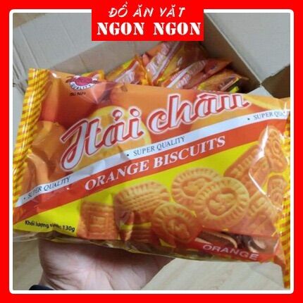 Combo 120 gói bánh quy cam Hải Châu