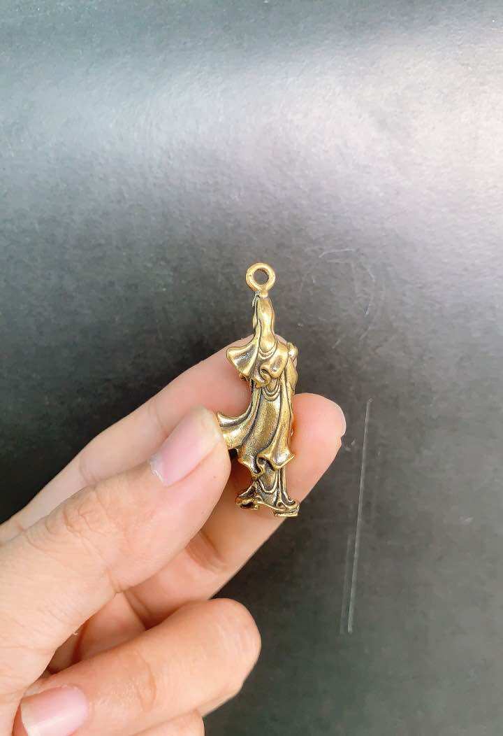 Tượng đồng phật bà quan âm mini