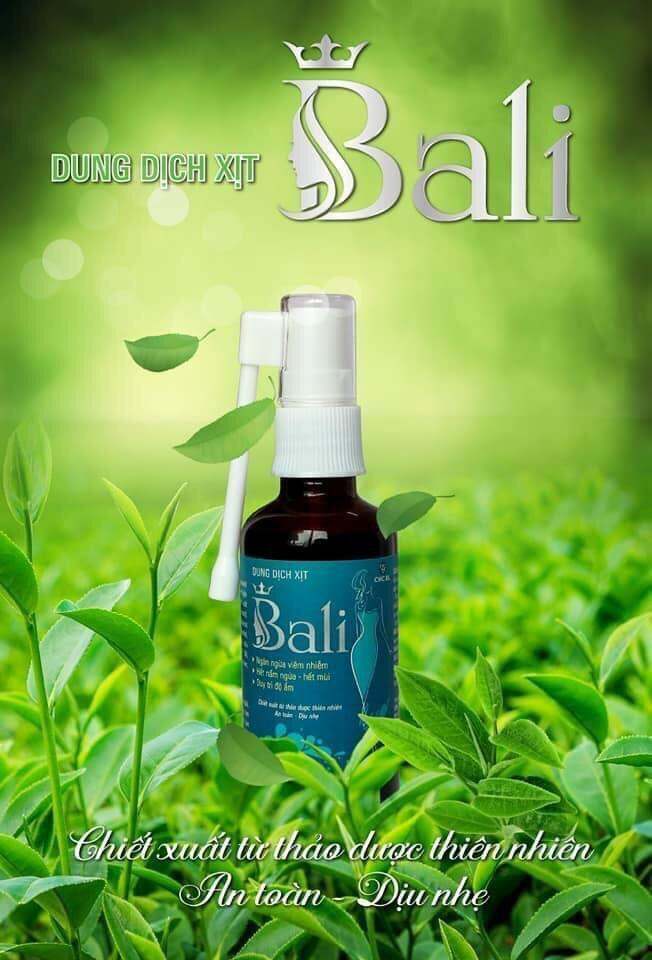 Xịt phụ khoa Bali