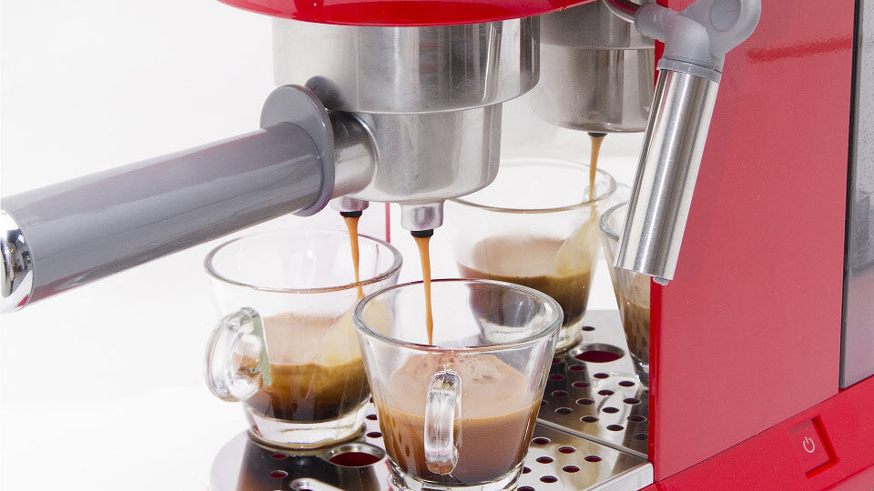 Máy Pha Cà Phê Espresso Smeg ECF01RDEU Red