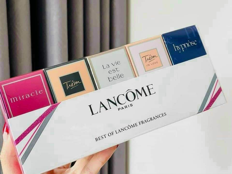 Set nước hoa lancome mini 5 chai