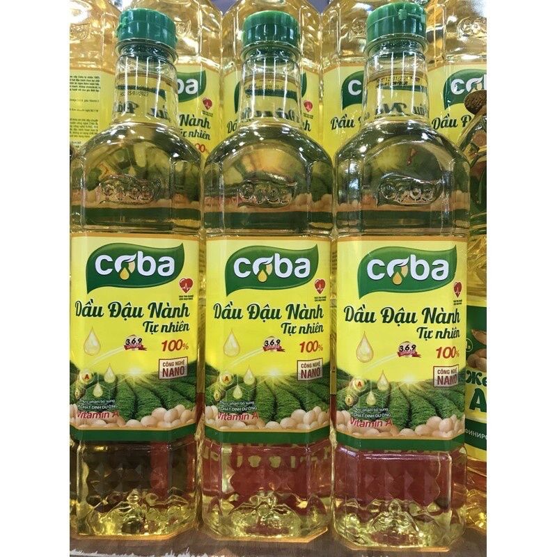 Dầu đậu nành coba loại 1 lít