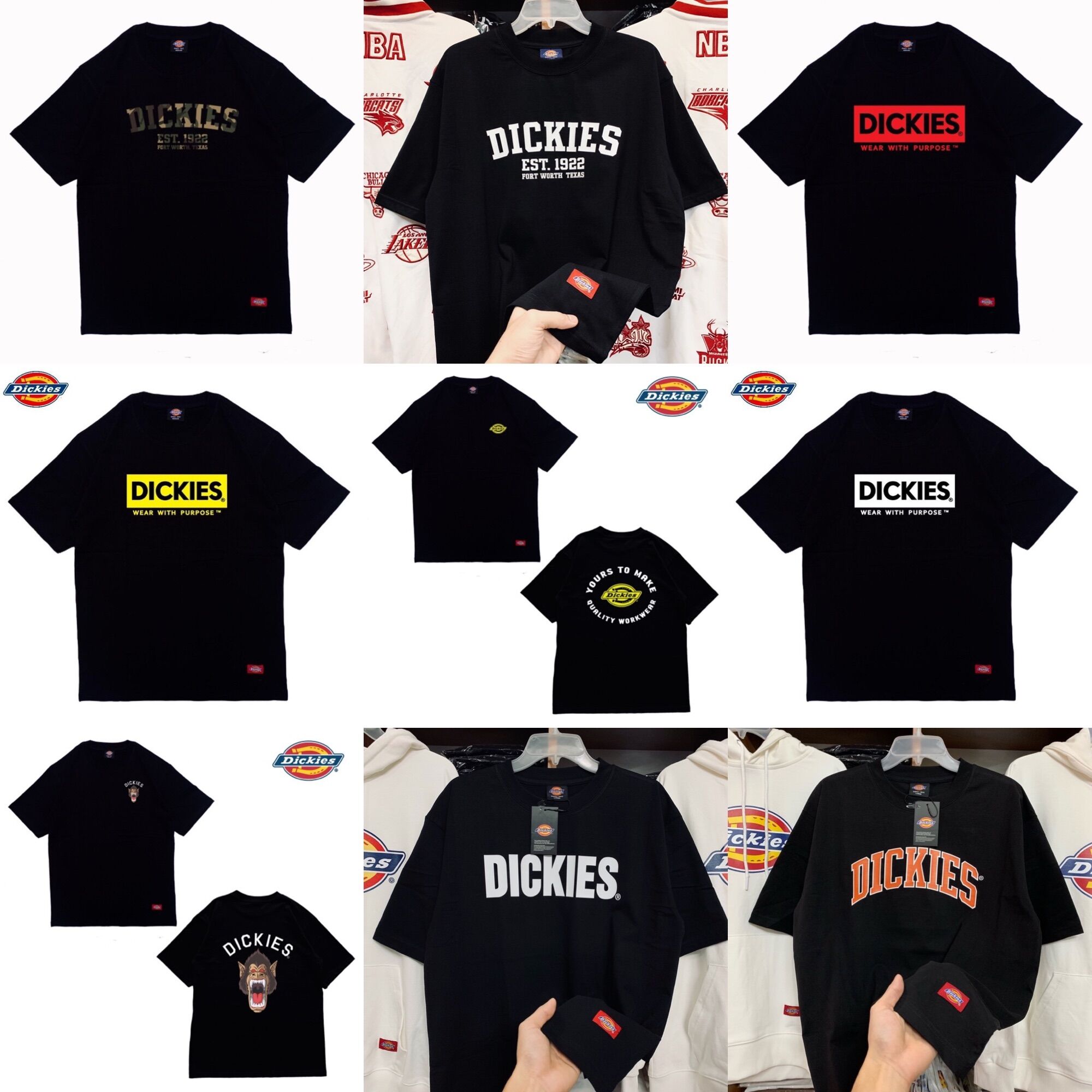 Tshirt Dickies - Áo Thun Dickies Nam Nữ