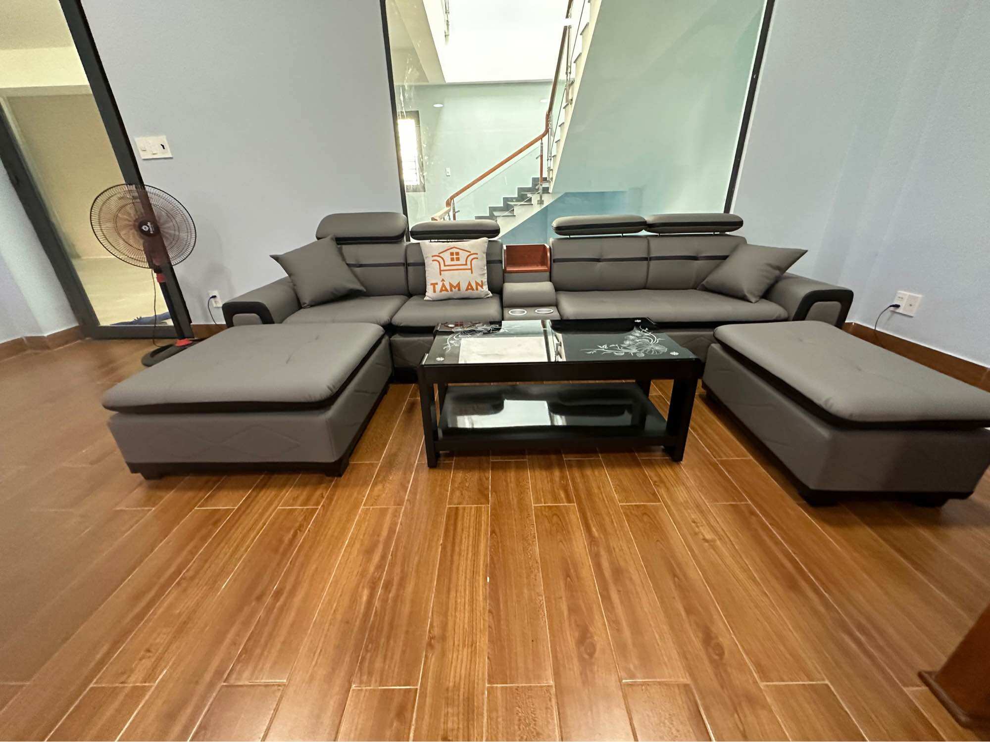 Sofa góc da nhập khẩu Hàn Quốc