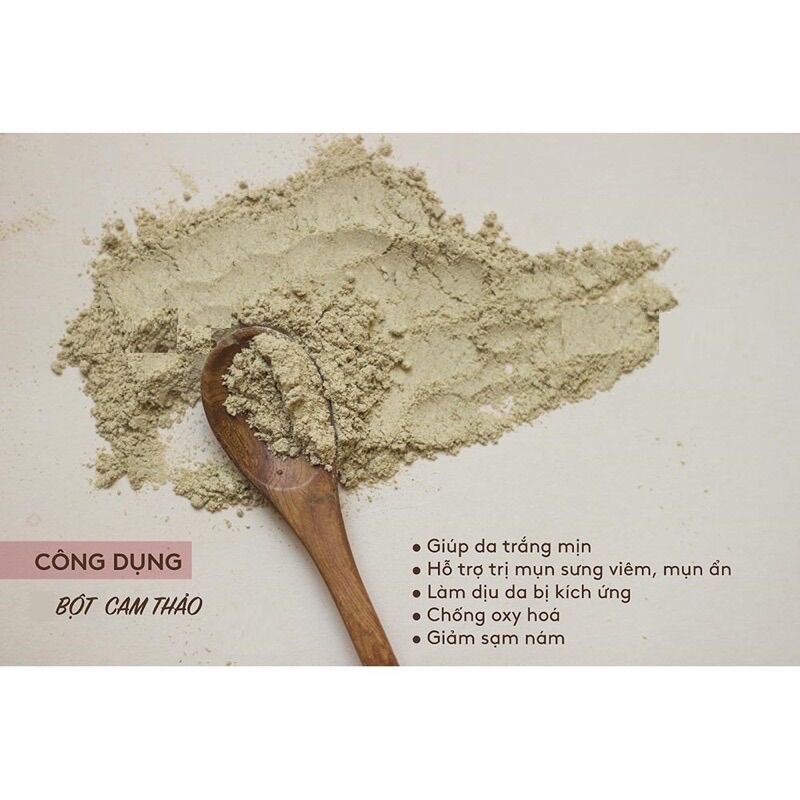 Bột cam thảo nguyên chất 100% hữu cơ 300gr