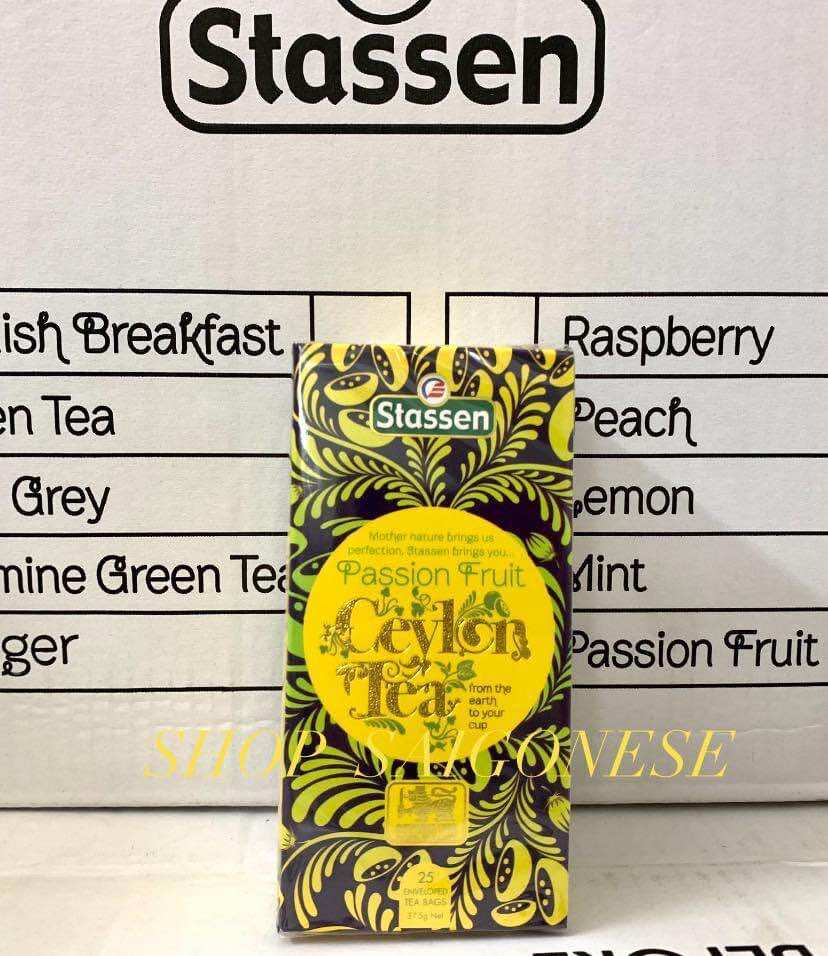 Đen Hương Chanh Dây (Stassen Passion Fruit Tea Trà)