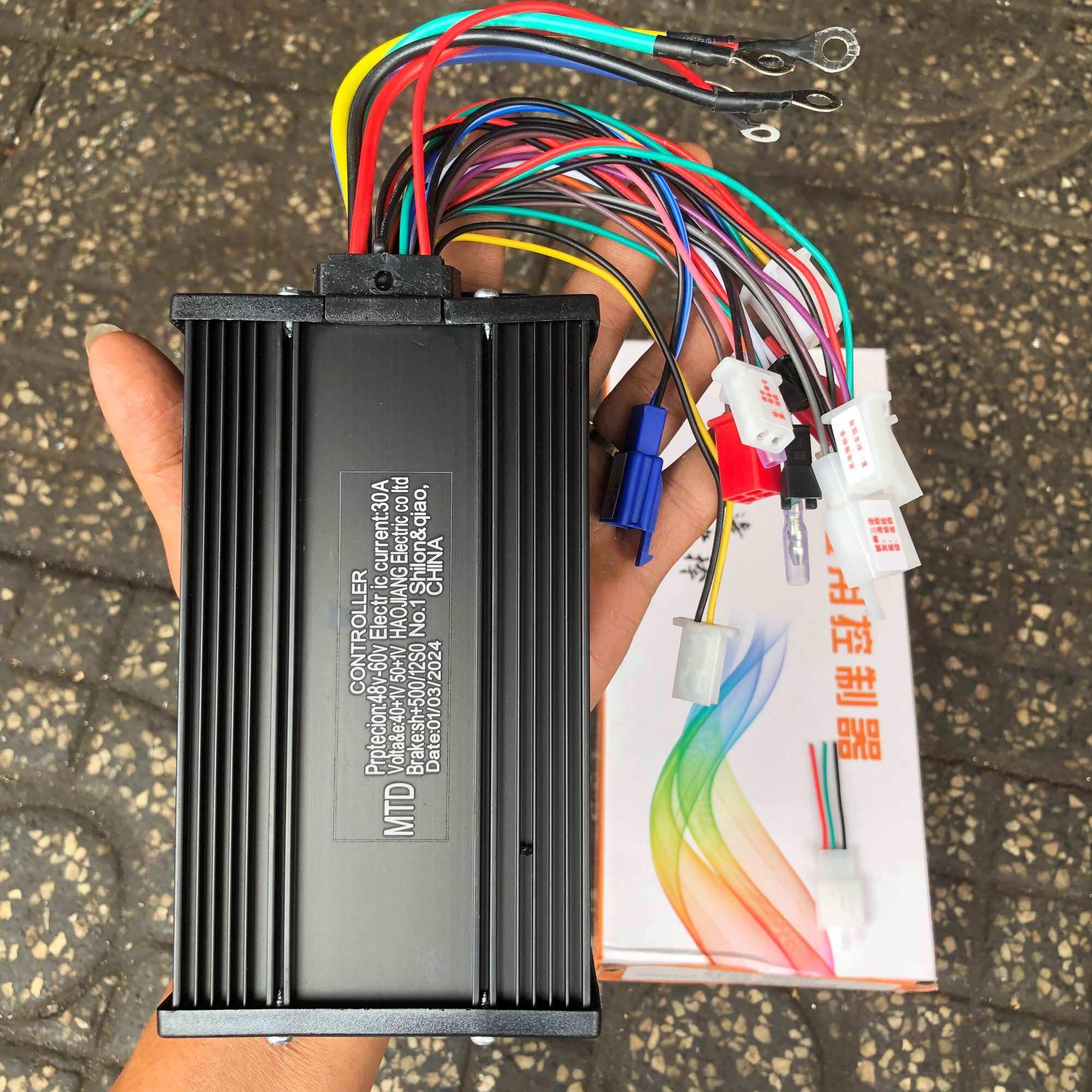 bo xe đạp điện 48V/60v-500w- IC xe đạp điện- bộ điều tốc xe đạp điện- bộ điều khiển xe đạp điện- phụ kiện xe đạp điện- phụ tùng xe đạp điện