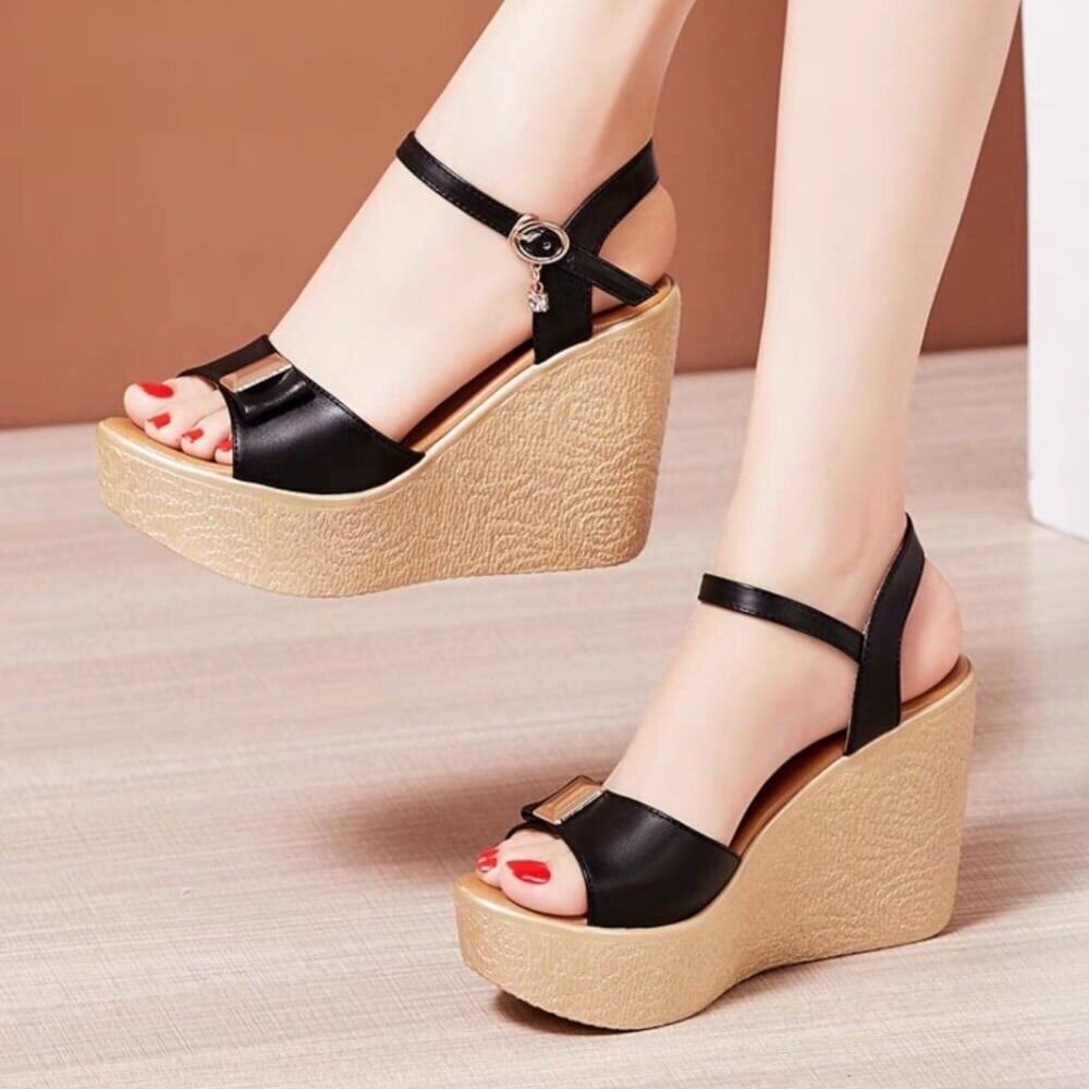 Giày sandan xuồng bản khóa 10f