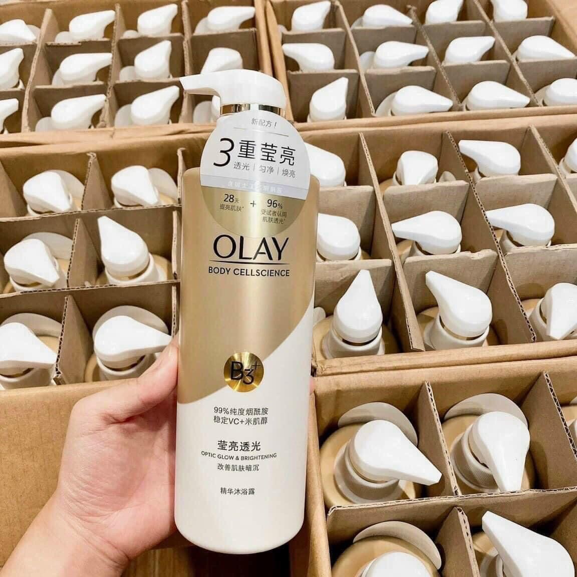Sữa tắm dưỡng trắng da Olay B3 vitamin C