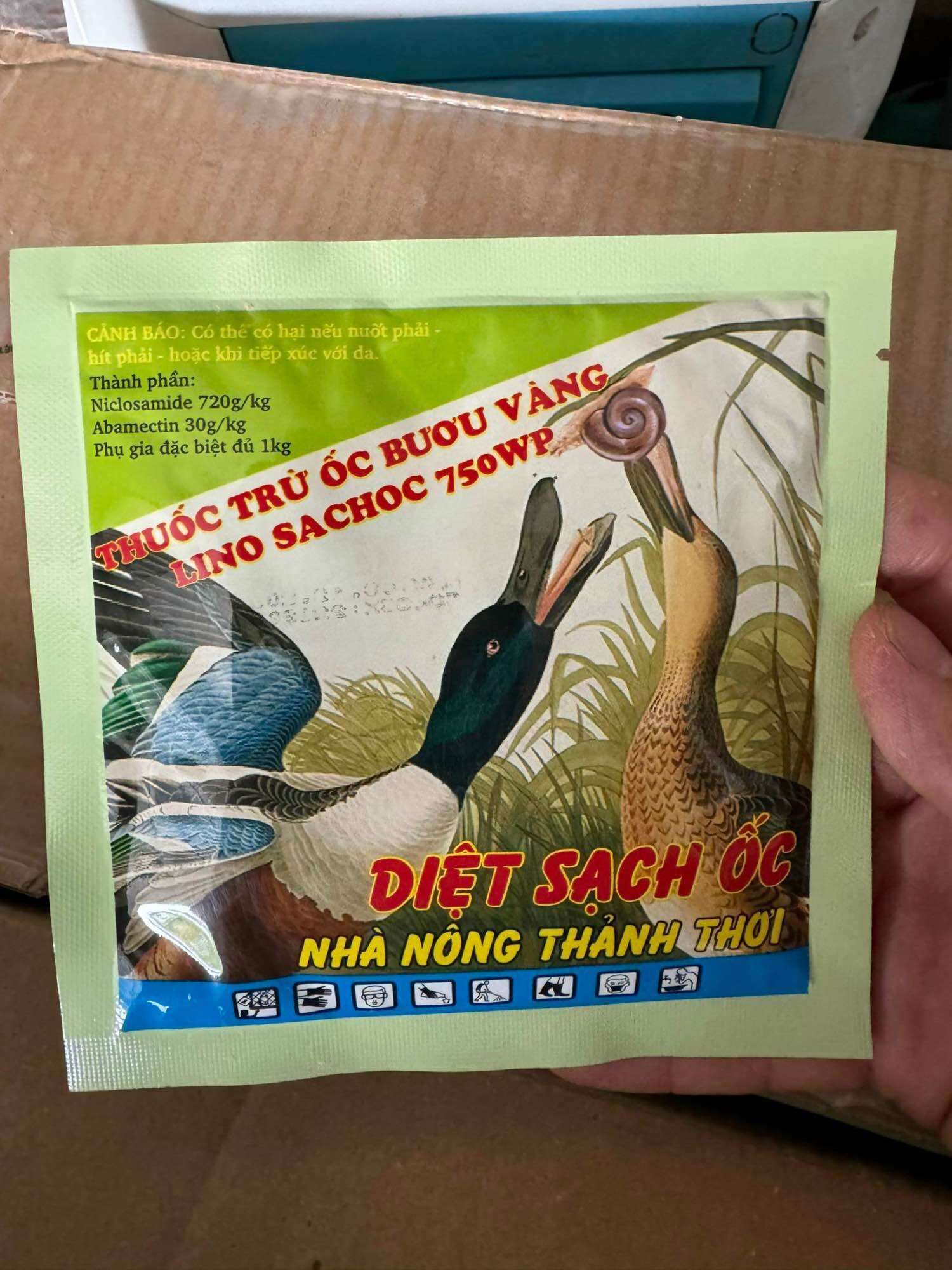 Thuốc diệt ốc bươu vàng 750wp