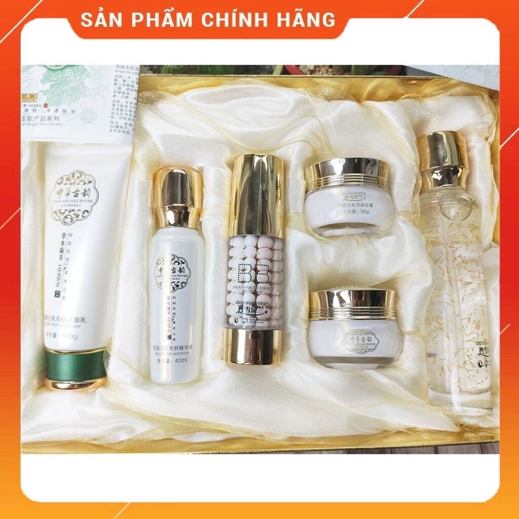 [Chính Hãng Giá Sỉ] Bộ Mỹ Phẩm Hoàng Cung Tơ Tằm Trắng Da Cao Cấp