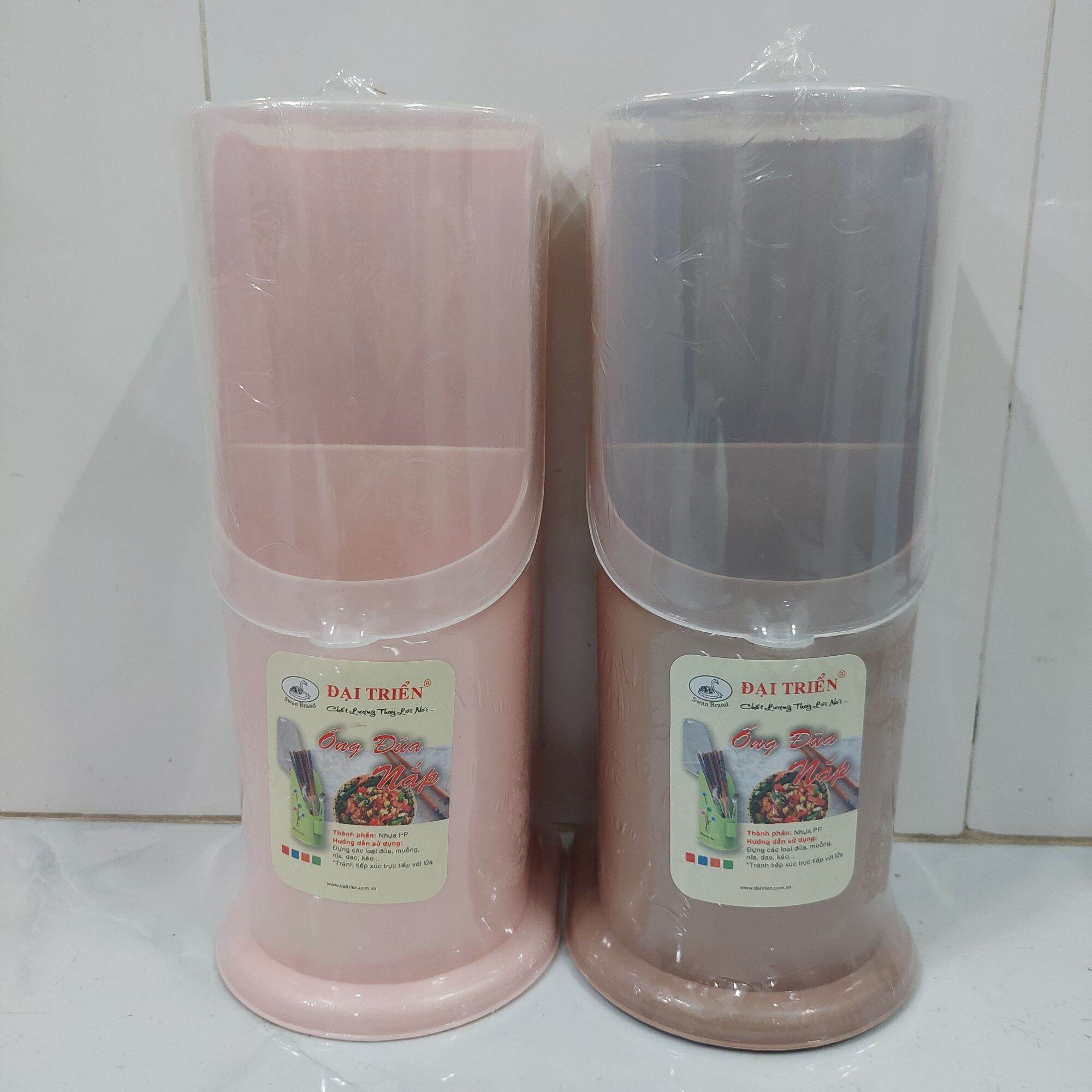Ống đựng đũa có nắp nhựa Đại Triển