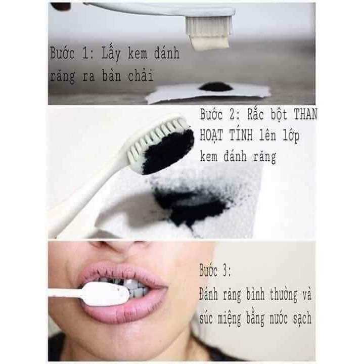 [CAM KẾT CHUẨN HÃNG] Bột than tre hoạt tính trắng răng Zenpali