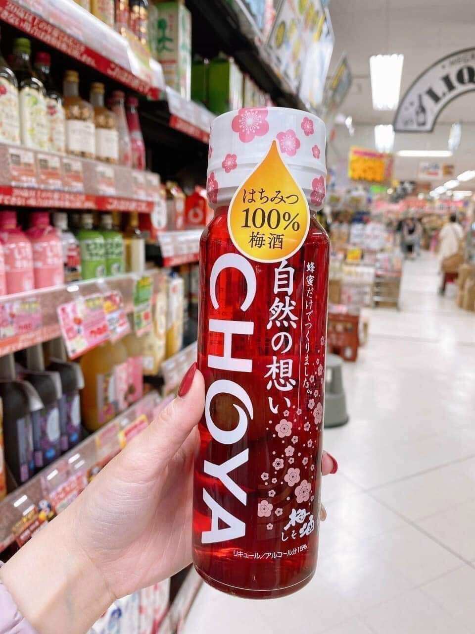 NƯỚC ( RƯỢU ) MƠ CHOYA ANH ĐÀO 325ml