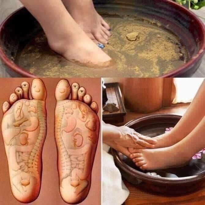 Muối ngâm chân thảo dược phutawan 280g thái lan