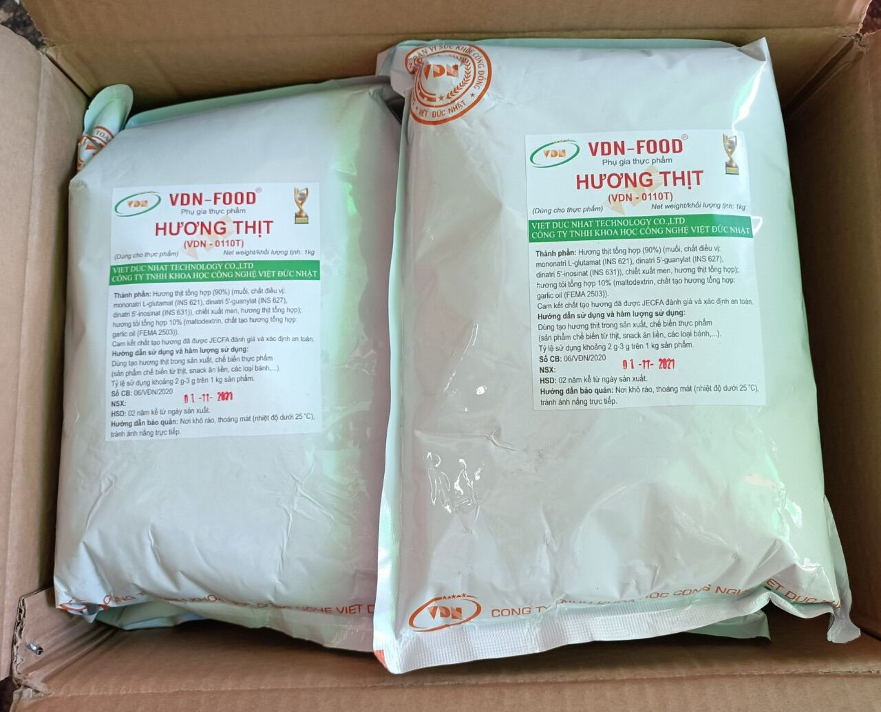 Hương thịt heo dạng bột - gói 1 kg