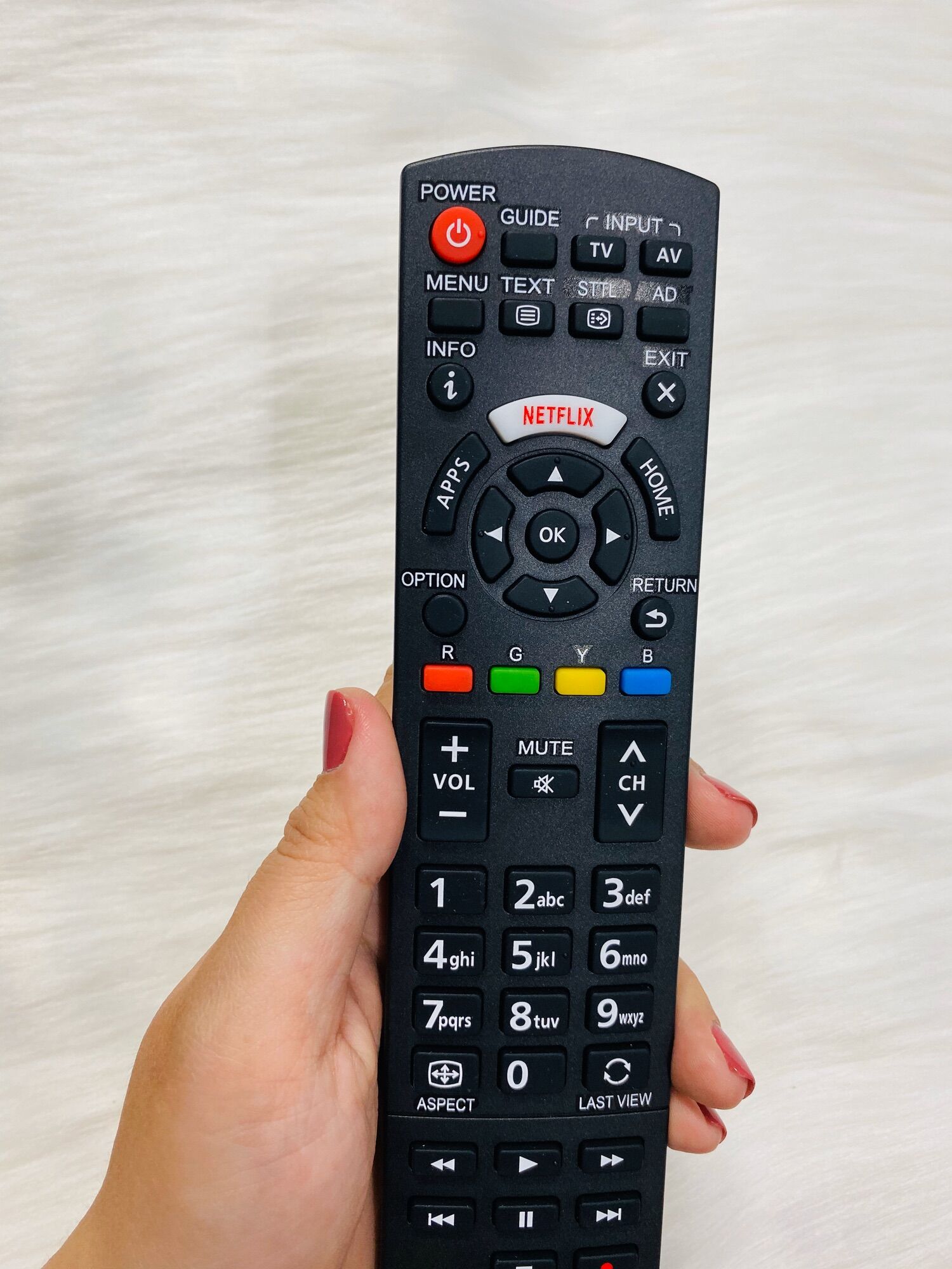 REMOTE ĐIỀU KHIỂN TIVI PANASONIC LED, LCD, PLASMA
