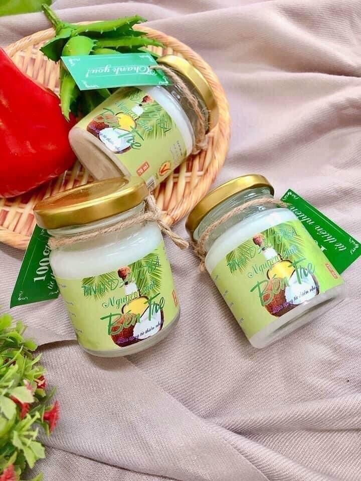 Dầu dừa nguyên chất nhà làm