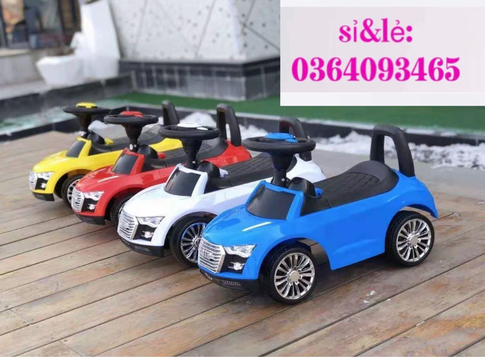 Xe chòi chân Ô Tô Audi cho bé