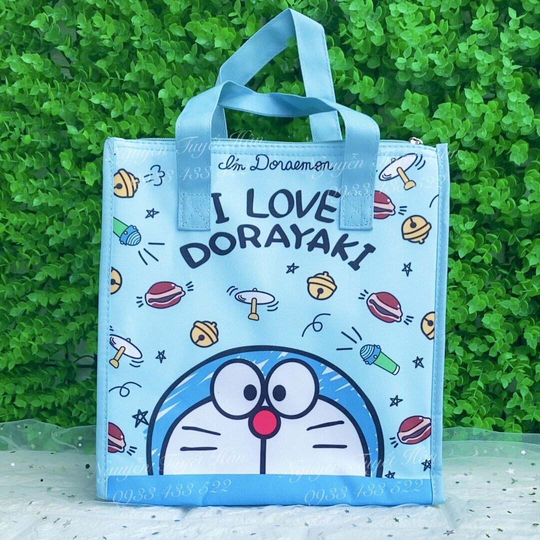 Túi giữ nhiệt nóng lạnh Hello Kitty - Doremon Doraemon
