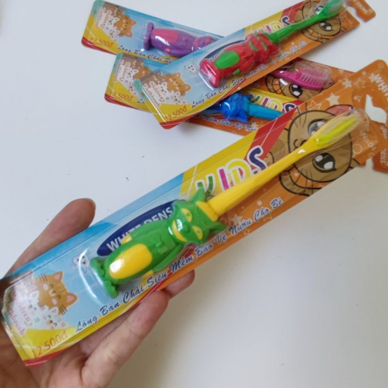 1 Vỉ 12 Cái Bàn Chải Đánh Răng Cho Bé