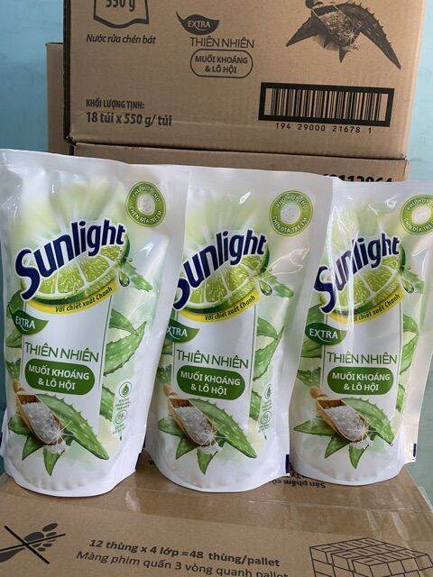 Nước rửa chén sunlight thiên nhiên 750 ml