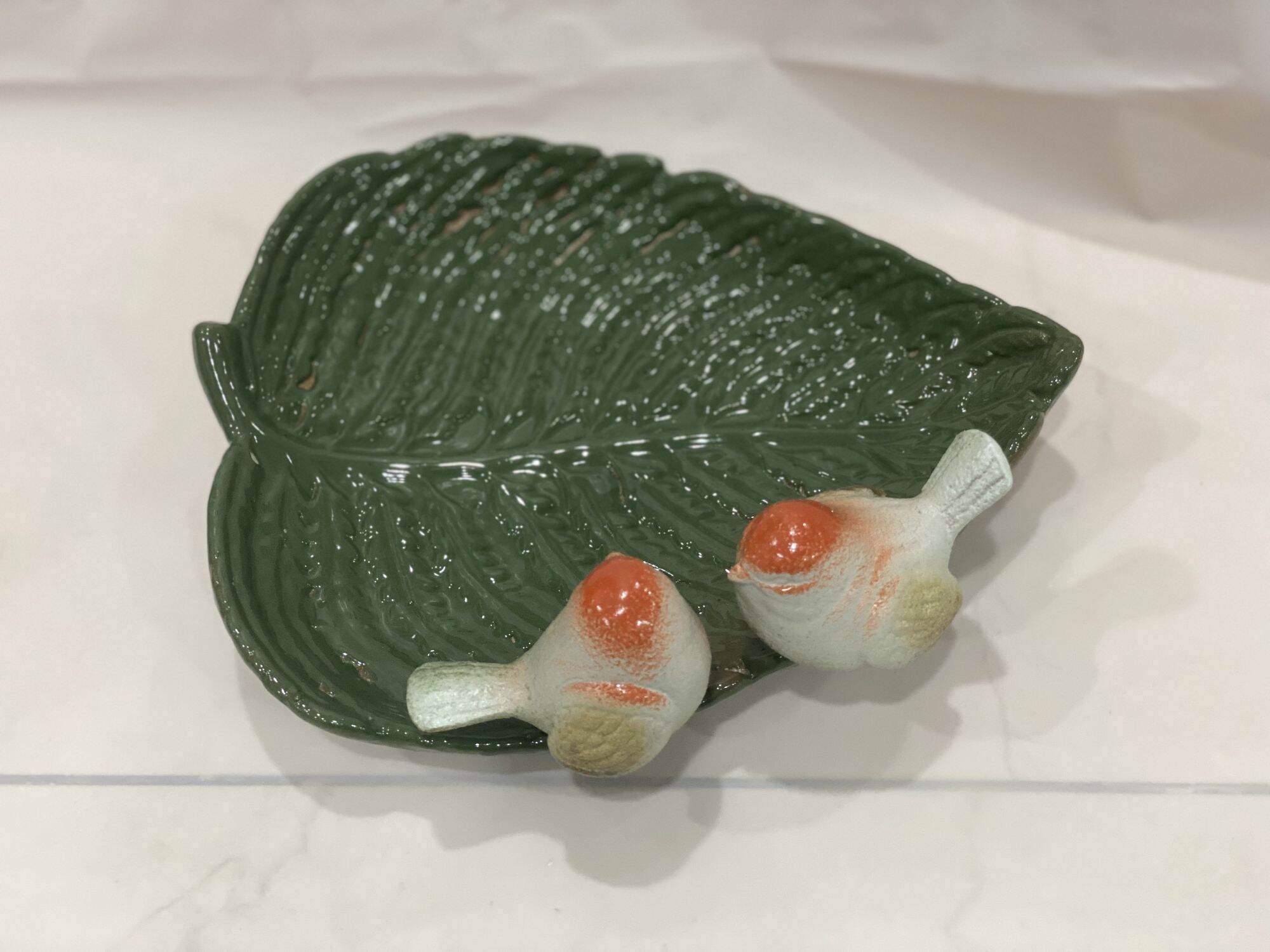 Bird and Leaf Shaped Plate Tray