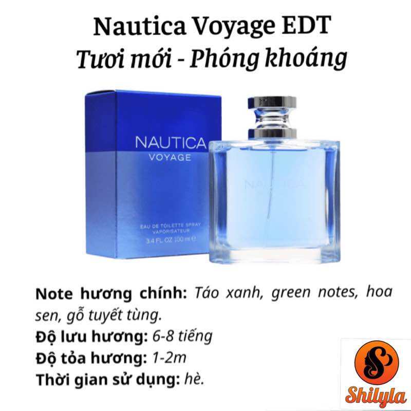 Nautica Voyage - Nước Hoa Nam chiết 10ml Chính Hãng