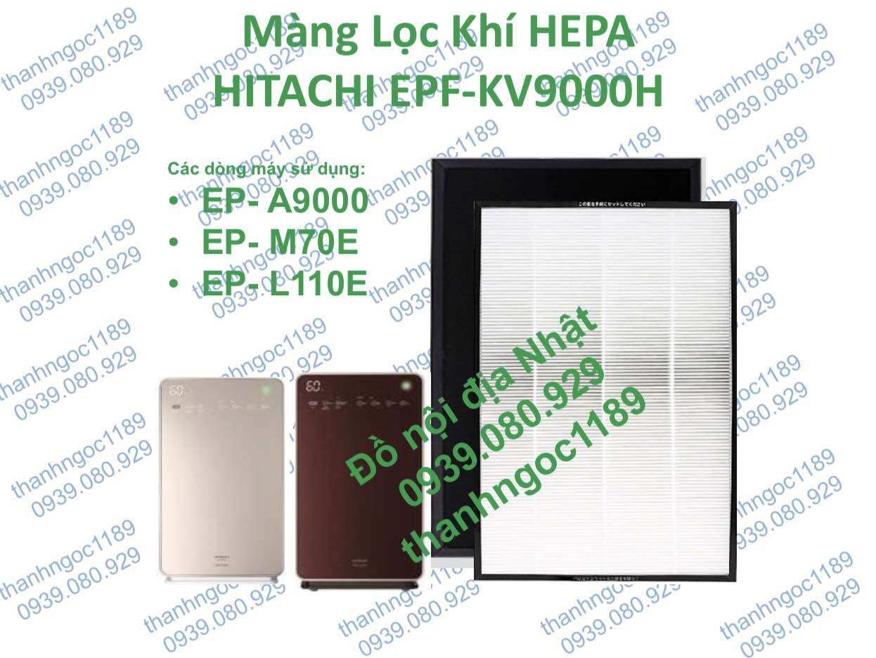 Màng lọc hepa máy hitachl ep-l110e, ep-a9000, ep-m70e