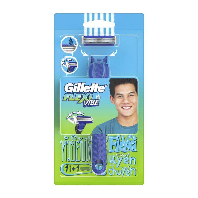 Bộ bàn cạo gillette flexi vibe