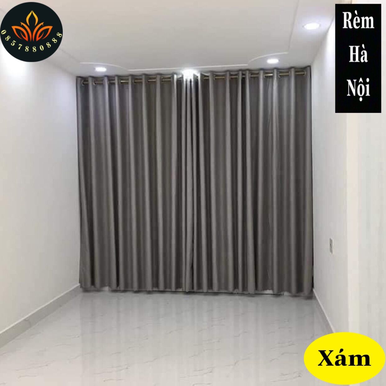 Rèm cửa 3 lớp, rèm vải gấm che nắng