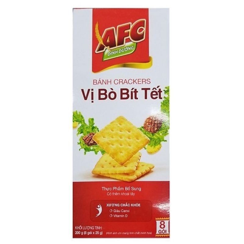 Bánh AFC hộp 200gr đủ vị