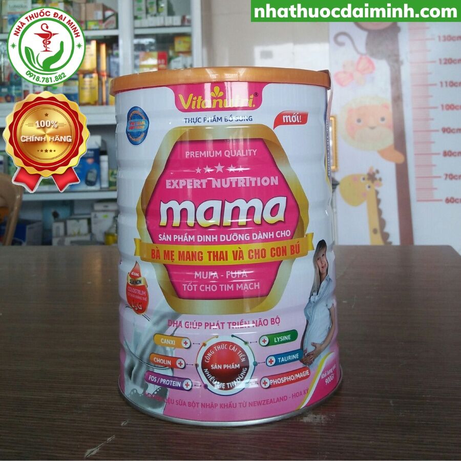 Sữa Bầu Vitanutri Mama Lon 900g