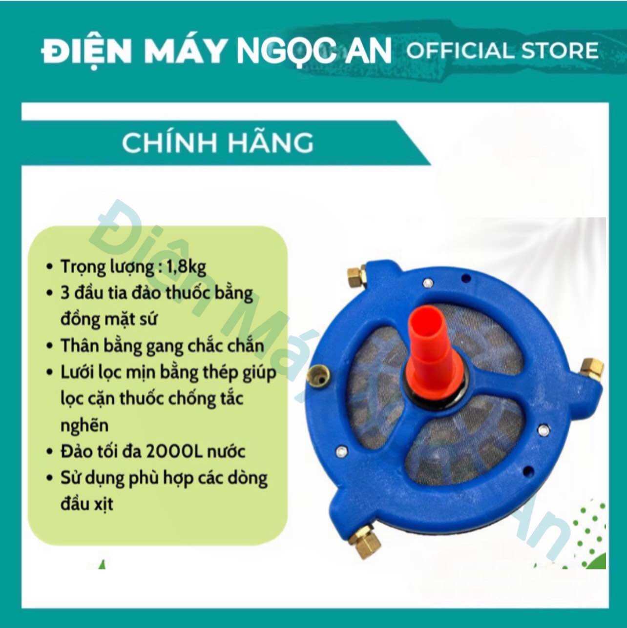 THIẾT BỊ ĐẢO TRỘN THUỐC SÂU LOẠI LỚN