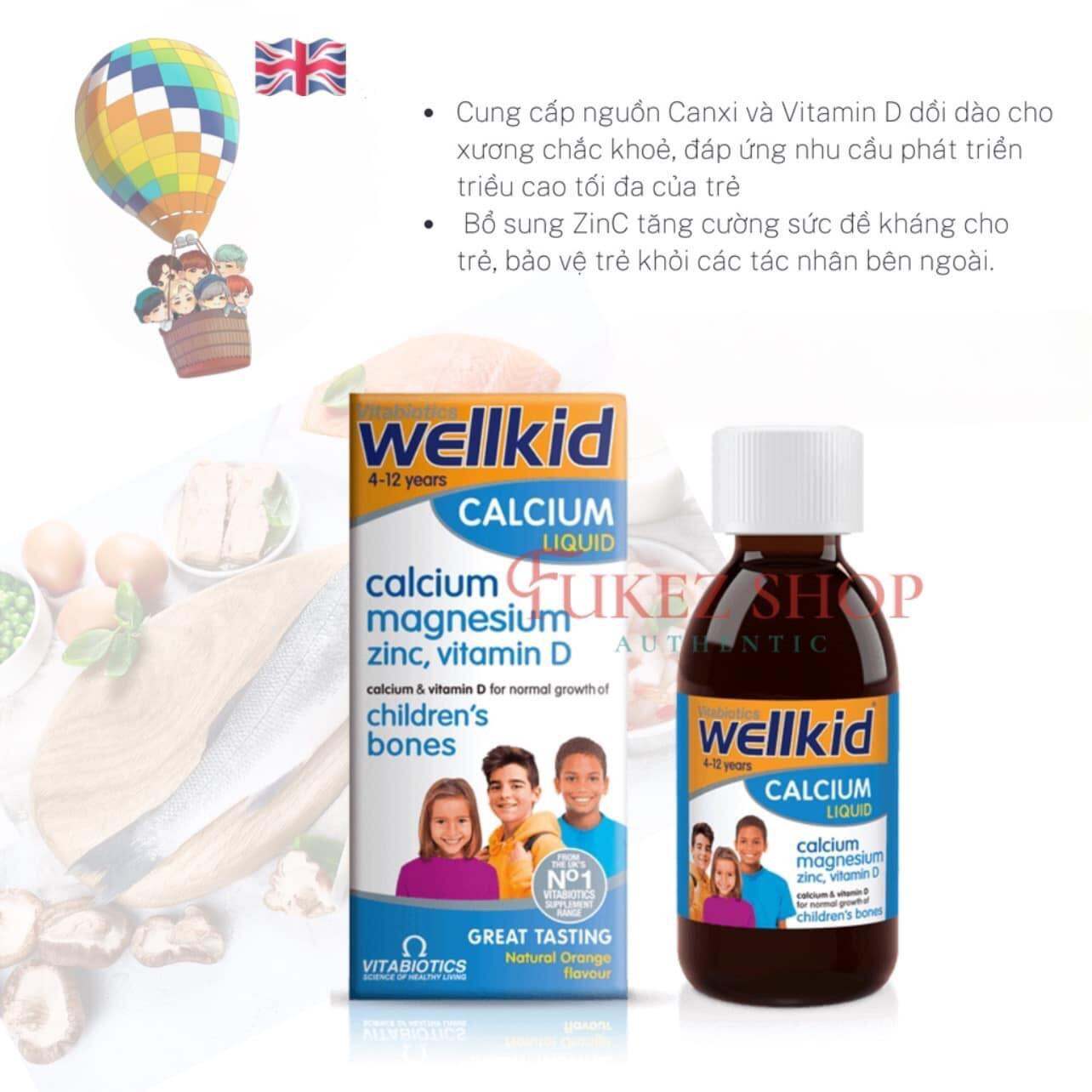 Tăng cường cho bé phát triển chiều cao tối ưu Wellkid - Hàng Anh