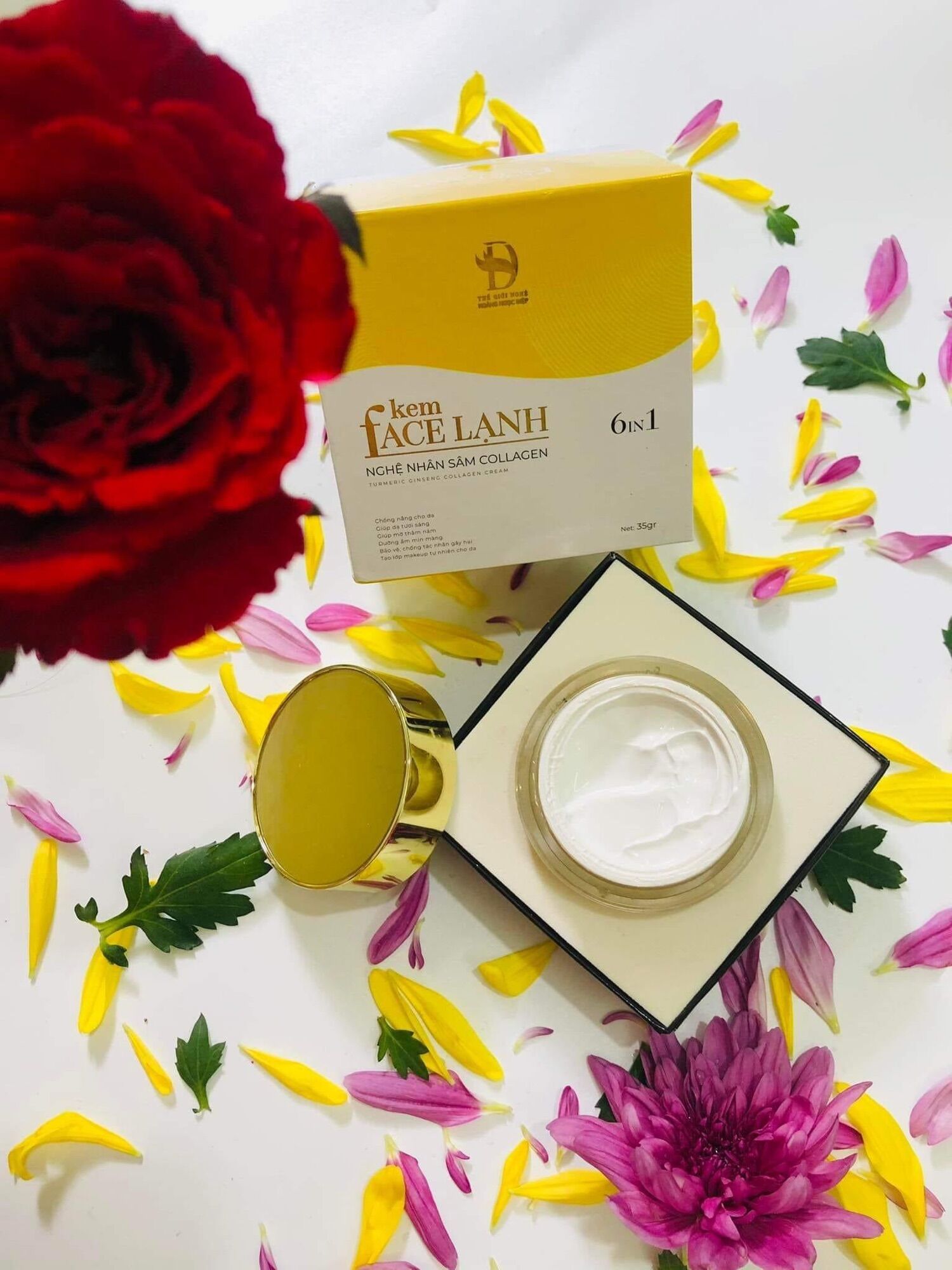 Kem face lạnh nghệ nhân sâm colagen